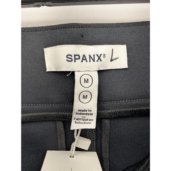 NWT Spanx SPANXsmooth PerfectFit Ponte Slim Straight Pant in Black size Medium - Picture 7 of 8